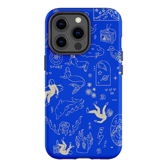 Easty Flash Blue Printed Phone Cases iPhone 13 Pro / Armoured by Easty Beasty - The Dairy
