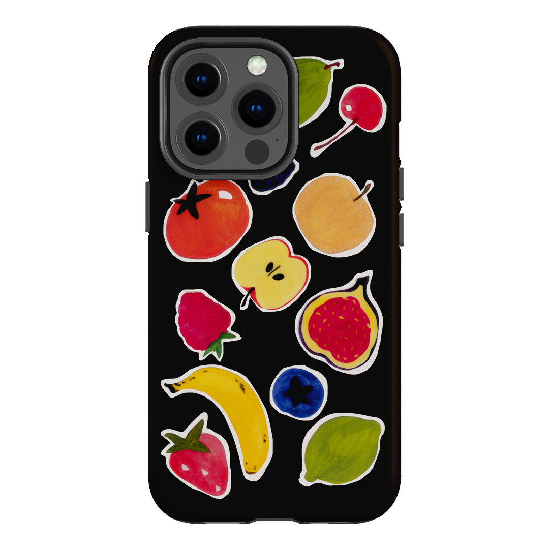 Fruit Stickers Printed Phone Cases iPhone 13 Pro / Armoured by Studio Bon - The Dairy