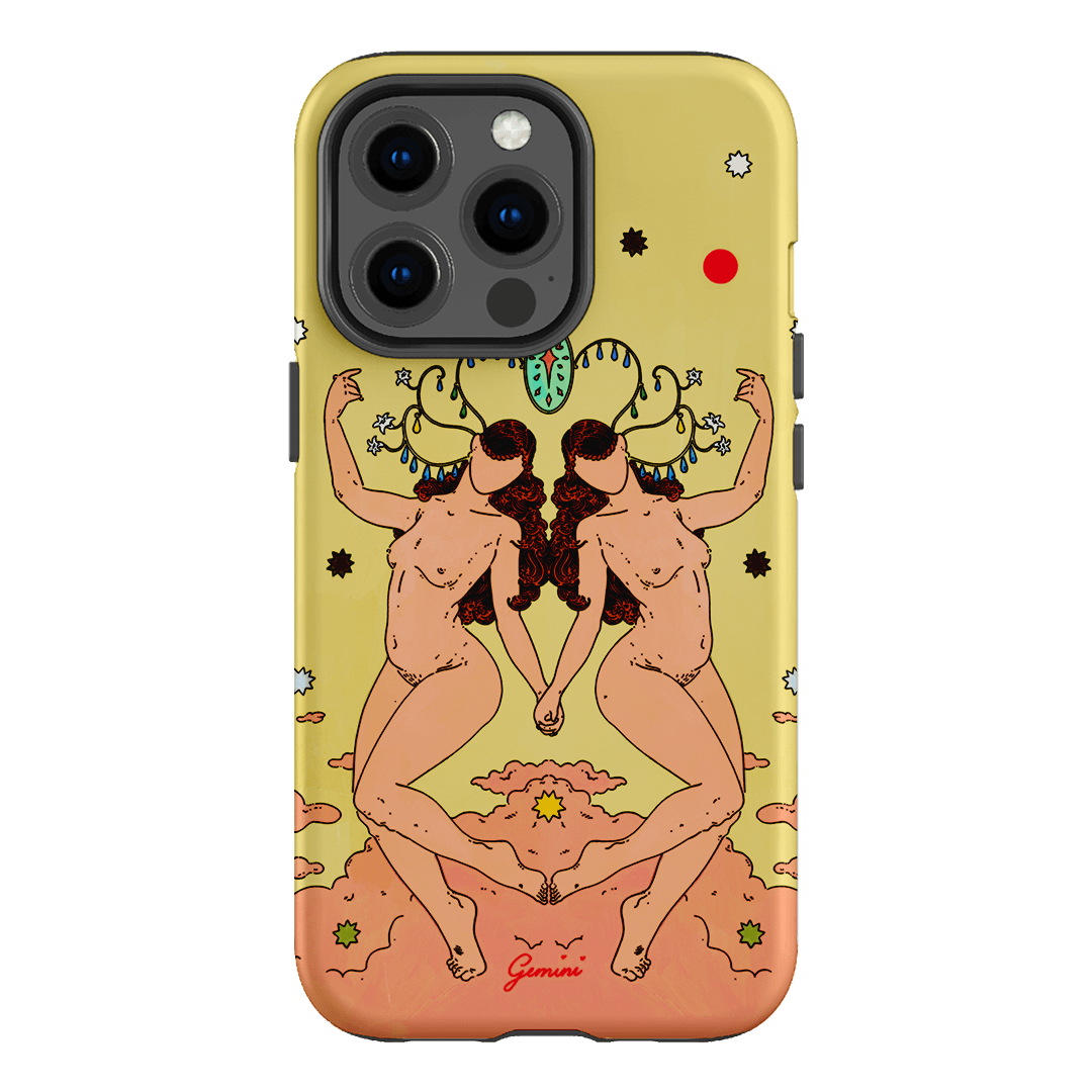 Gemini Season Printed Phone Cases iPhone 13 Pro / Armoured by Easty Beasty - The Dairy