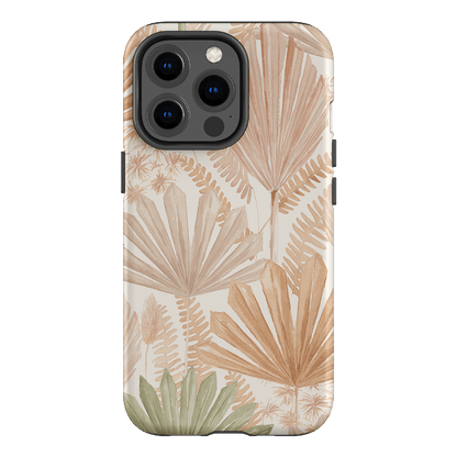 Golden Palm Printed Phone Cases iPhone 13 Pro / Armoured by Cass Deller - The Dairy