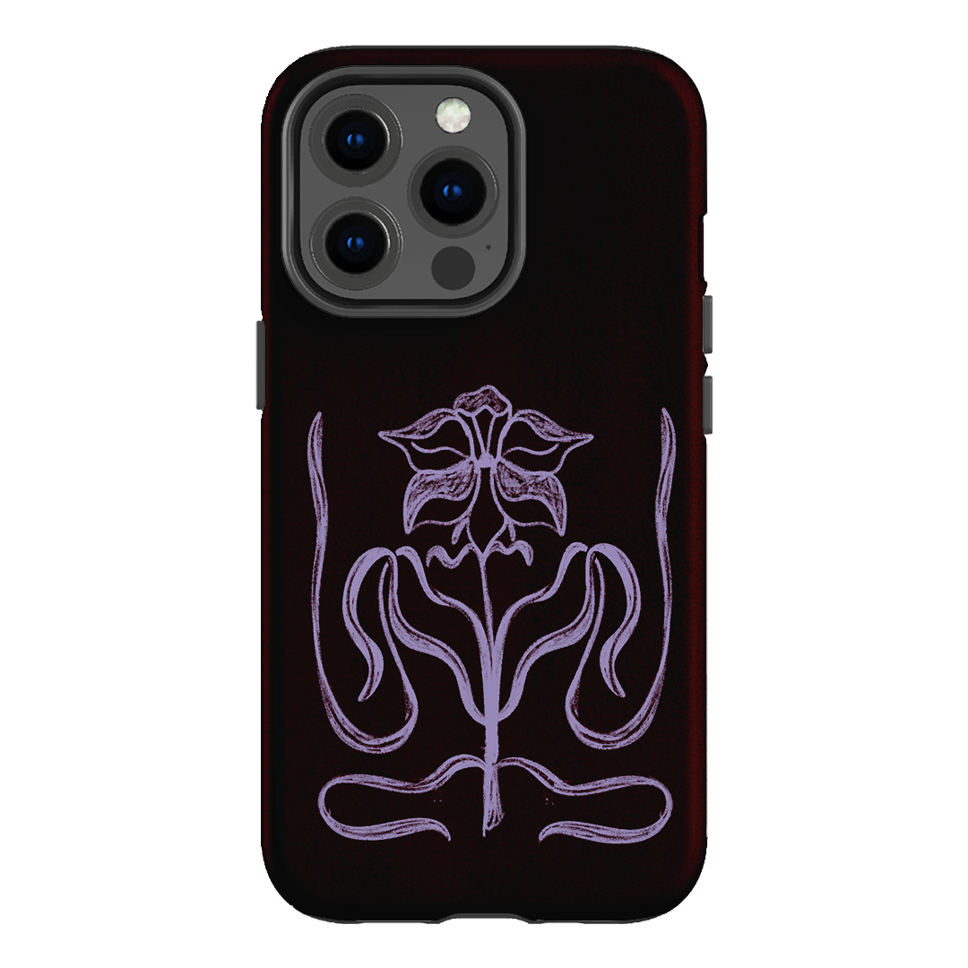 Growth Burgundy Printed Phone Cases by The Dairy - The Dairy