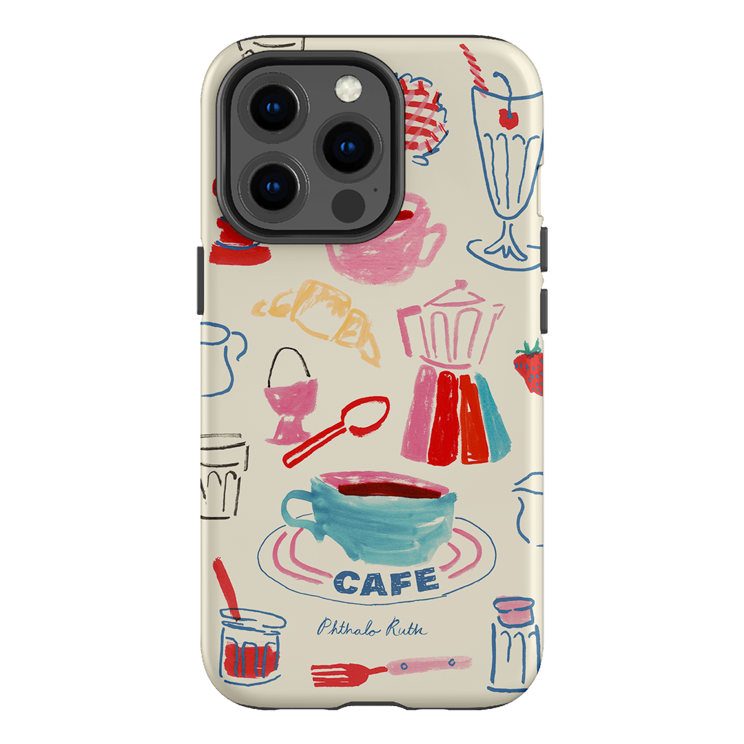 Home Cafe Printed Phone Cases iPhone 13 Pro / Armoured by Phthalo Ruth - The Dairy