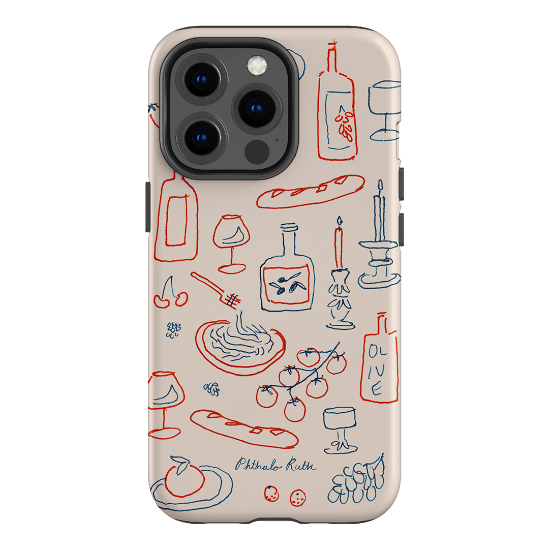 Italian Fare Printed Phone Cases iPhone 13 Pro / Armoured by Phthalo Ruth - The Dairy