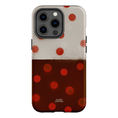 Ladybug Polka Dot Printed Phone Cases iPhone 13 Pro / Armoured by Jasmine Dowling - The Dairy