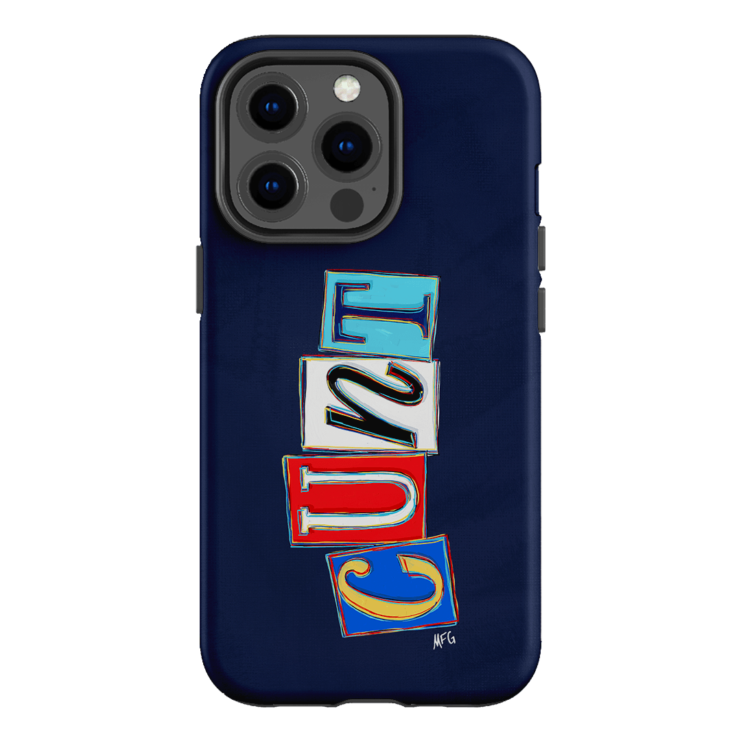 Lil Cnts Blue Printed Phone Cases iPhone 13 Pro / Armoured by Margarbs Art - The Dairy