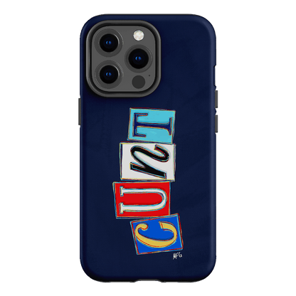Lil Cnts Blue Printed Phone Cases iPhone 13 Pro / Armoured by Margarbs Art - The Dairy