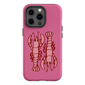 Lobster Love Pink Printed Phone Cases iPhone 13 Pro / Armoured by The Dairy - The Dairy
