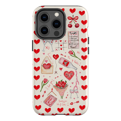 Love Note Printed Phone Cases iPhone 13 Pro / Armoured by BG. Studio - The Dairy