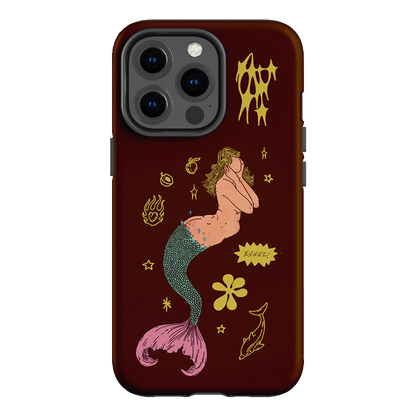 Mimi Chocolate Printed Phone Cases iPhone 13 Pro / Armoured by Easty Beasty - The Dairy