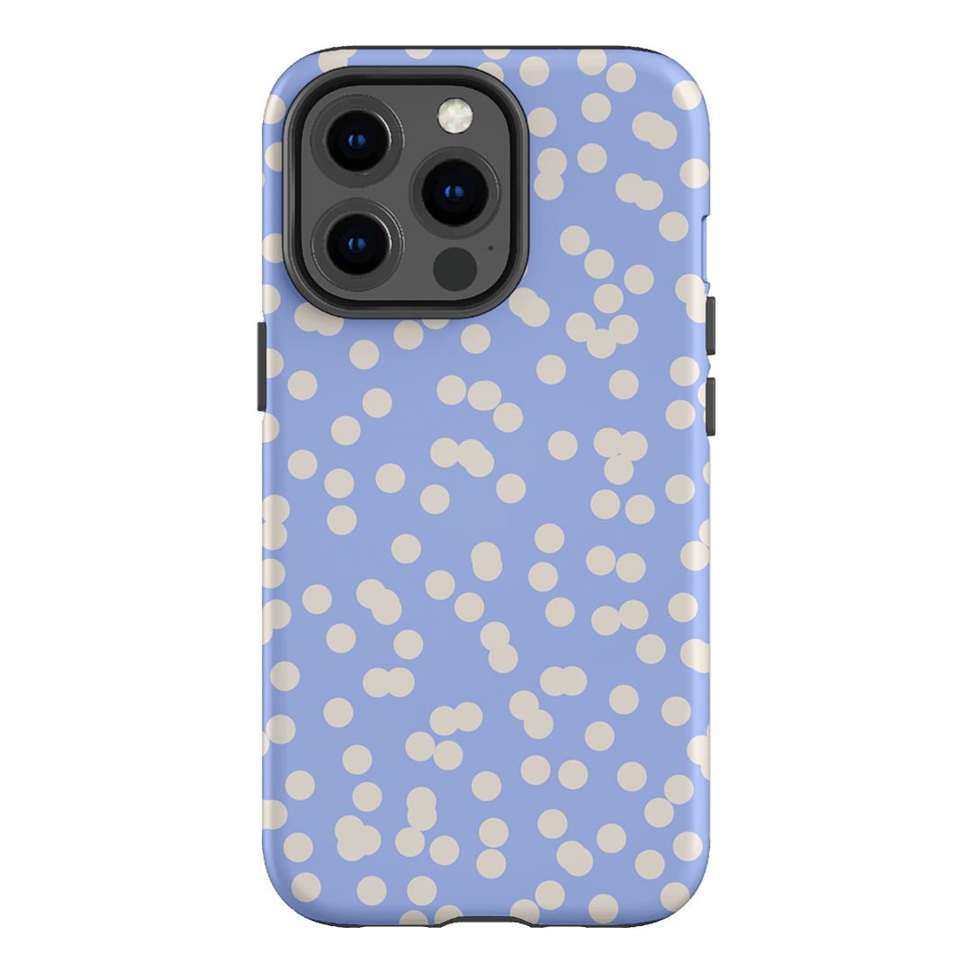 Mini Confetti Periwinkle Salt Printed Phone Cases iPhone 13 Pro / Armoured by Veronica Tucker - The Dairy