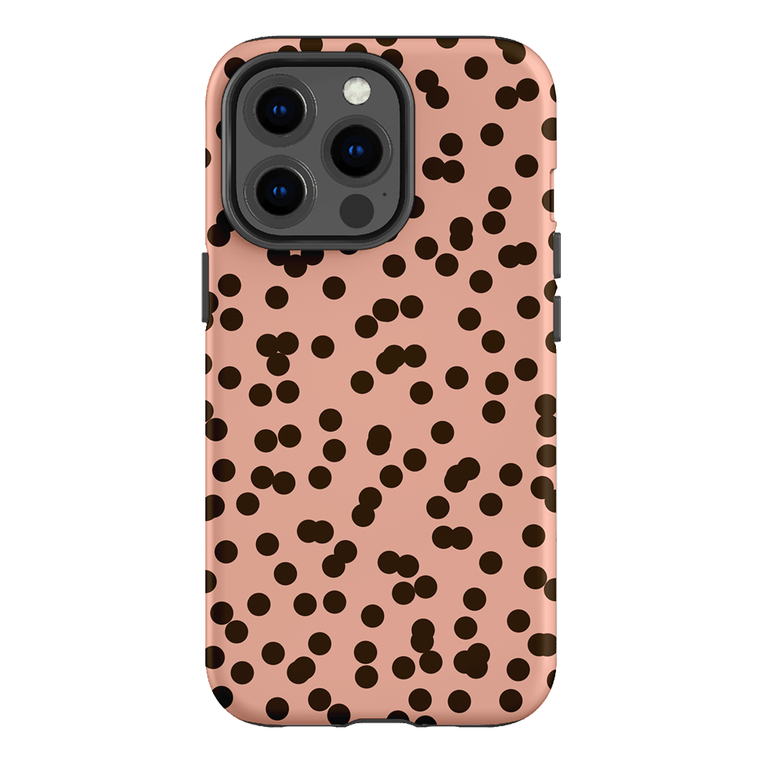 Mini Confetti Pink Chocolate Printed Phone Cases iPhone 13 Pro / Armoured by Veronica Tucker - The Dairy