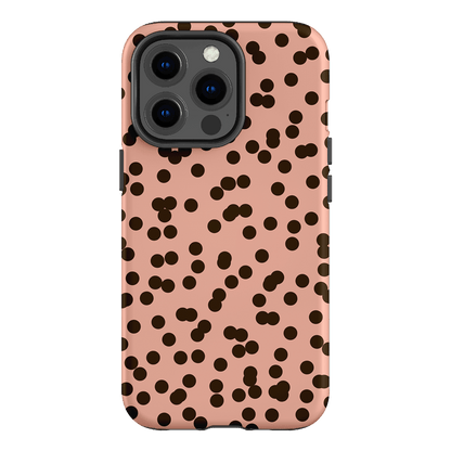 Mini Confetti Pink Chocolate Printed Phone Cases iPhone 13 Pro / Armoured by Veronica Tucker - The Dairy