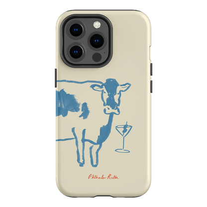 Mootini Blue Printed Phone Cases iPhone 13 Pro / Armoured by Phthalo Ruth - The Dairy