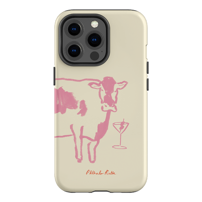 Mootini Pink Printed Phone Cases iPhone 13 Pro / Armoured by Phthalo Ruth - The Dairy
