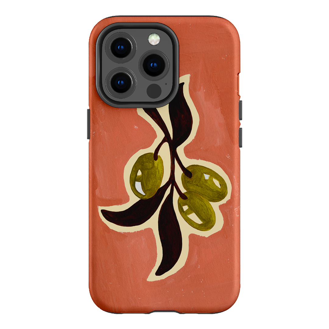 Olives Printed Phone Cases iPhone 13 Pro / Armoured by Studio Bon - The Dairy