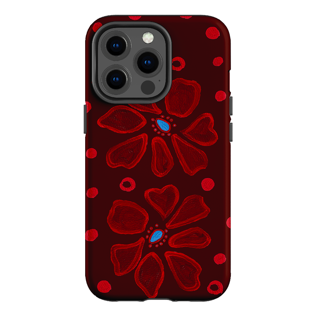 Painted Petal Rouge Printed Phone Cases iPhone 13 Pro / Armoured by BG. Studio - The Dairy