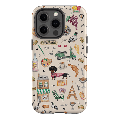 Parisian Daydream Printed Phone Cases iPhone 13 Pro / Armoured by BG. Studio - The Dairy