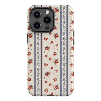 Rose Stripe Printed Phone Cases iPhone 13 Pro / Armoured by Kasiags Art - The Dairy