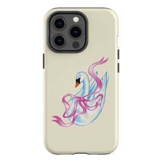 Satin Swan Printed Phone Cases iPhone 13 Pro / Armoured by Femke Studio - The Dairy