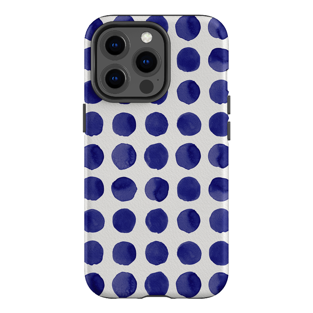 Spots in Blueberry Printed Phone Cases by The Dairy - The Dairy