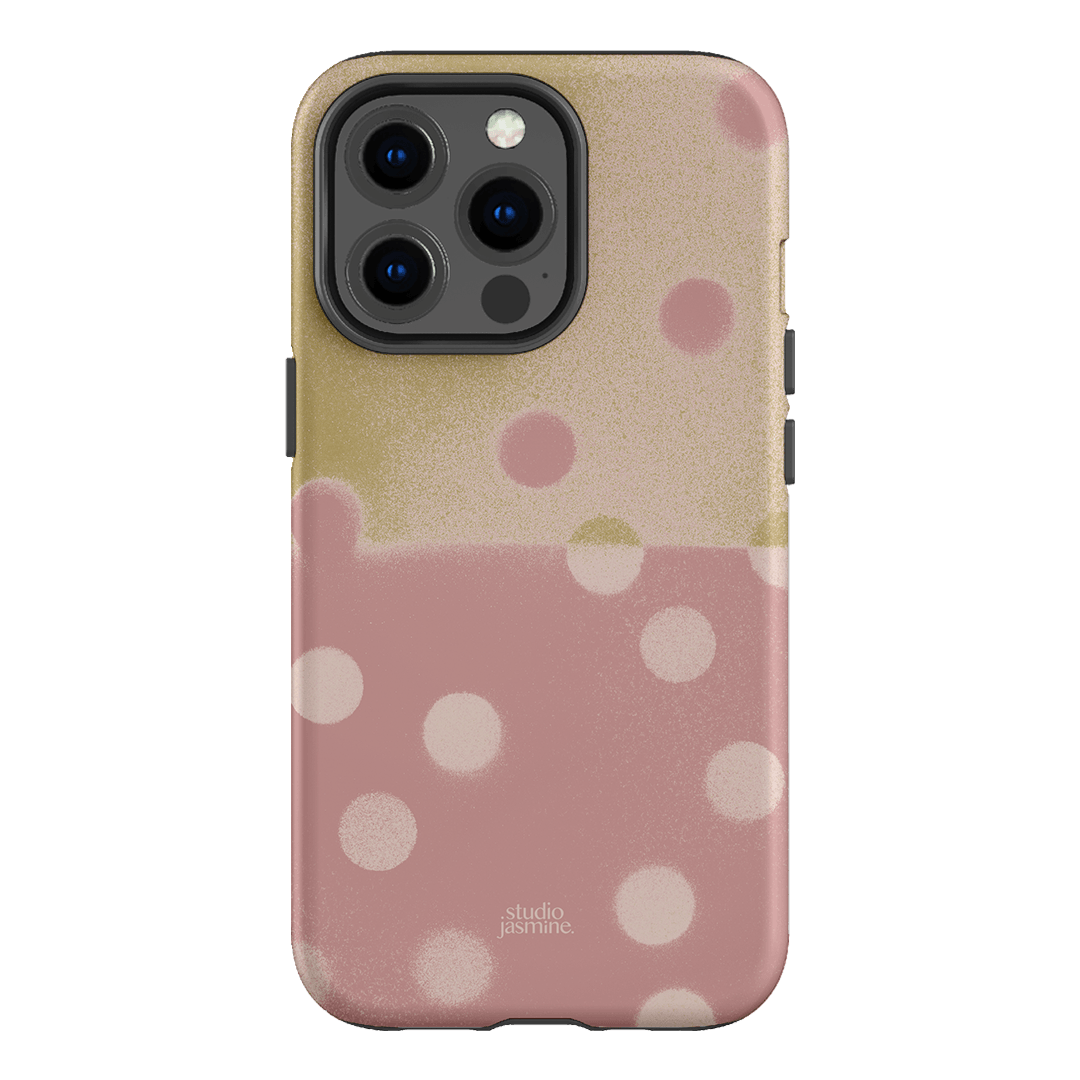 Strawberry Polka Dot Printed Phone Cases iPhone 13 Pro / Armoured by Jasmine Dowling - The Dairy