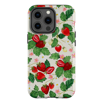 Strawberry Patch Printed Phone Cases iPhone 13 Pro / Armoured by Ellie Mae - The Dairy