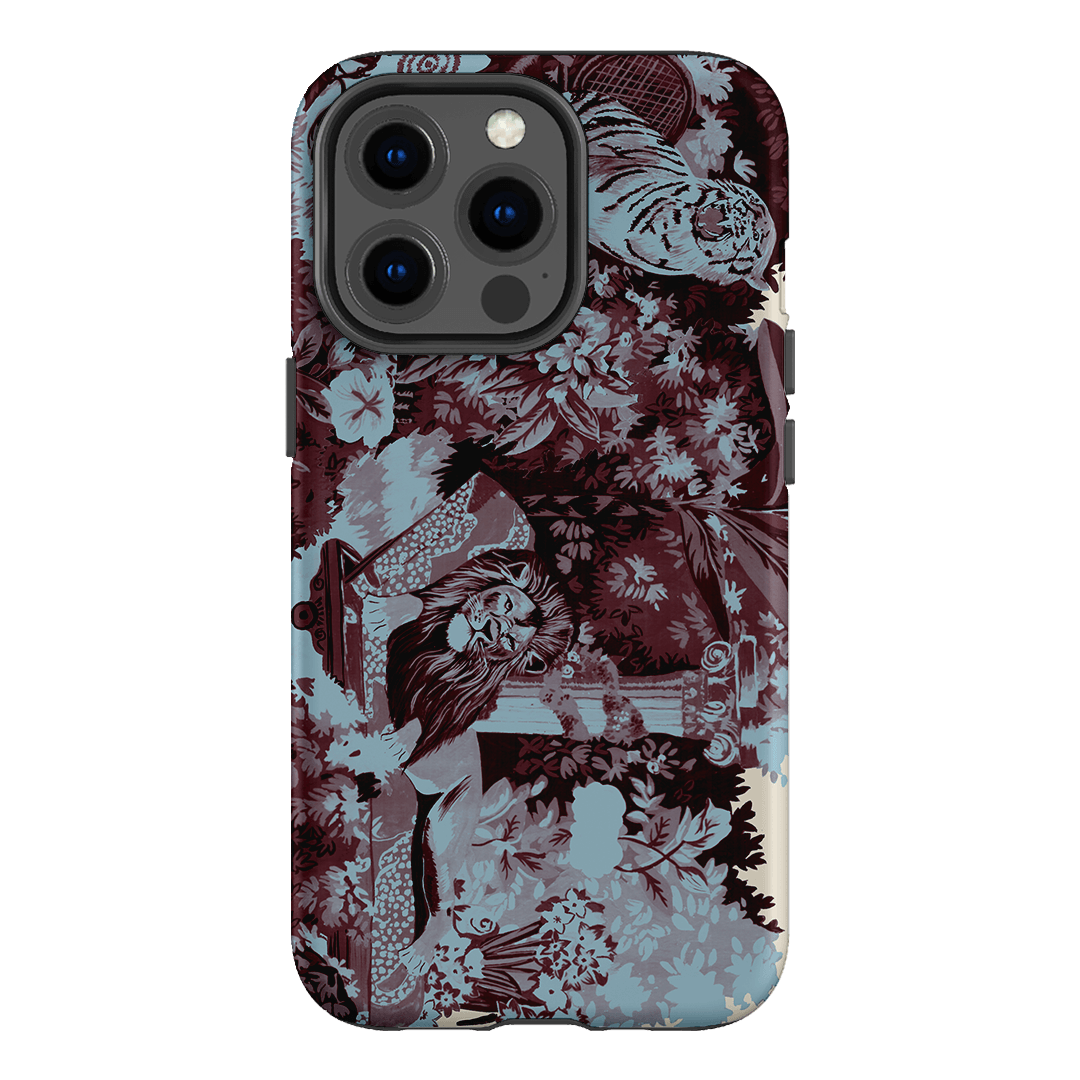 Tippi Blue Printed Phone Cases iPhone 13 Pro / Armoured by Desmond & Dempsey - The Dairy