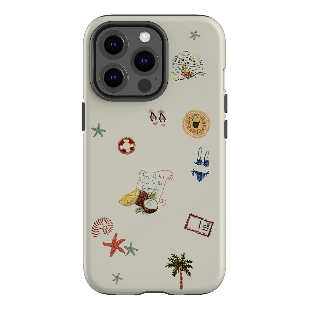 Vacay All Day Cream Printed Phone Cases by Antipodean - The Dairy
