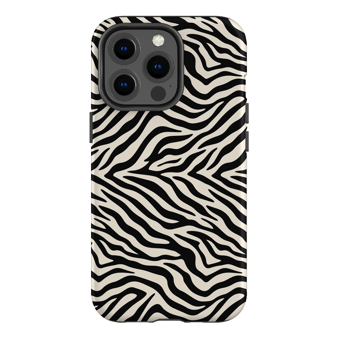 Zebra Ink Printed Phone Cases iPhone 13 Pro / Armoured by The Dairy - The Dairy