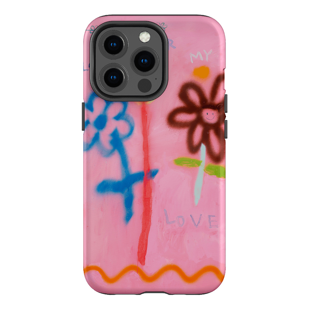 Flowers Printed Phone Cases iPhone 13 Pro / Armoured by Kate Eliza - The Dairy