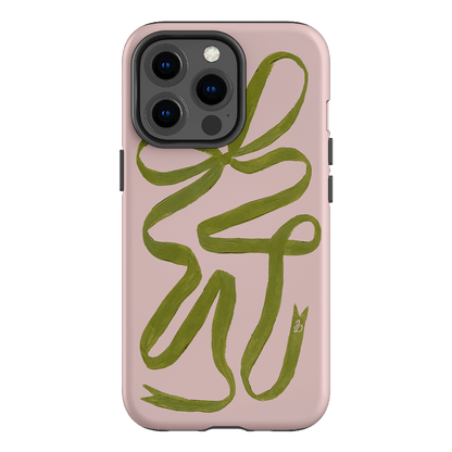 Garden Ribbon Printed Phone Cases iPhone 13 Pro / Armoured by Jasmine Dowling - The Dairy