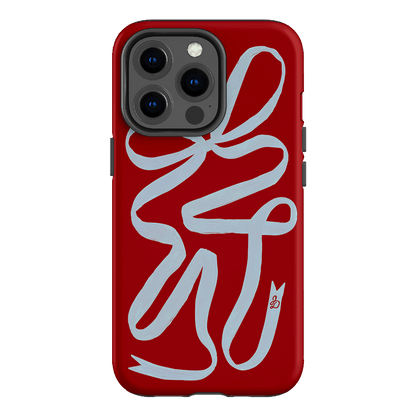Cottage Ribbon Printed Phone Cases iPhone 13 Pro / Armoured by Jasmine Dowling - The Dairy