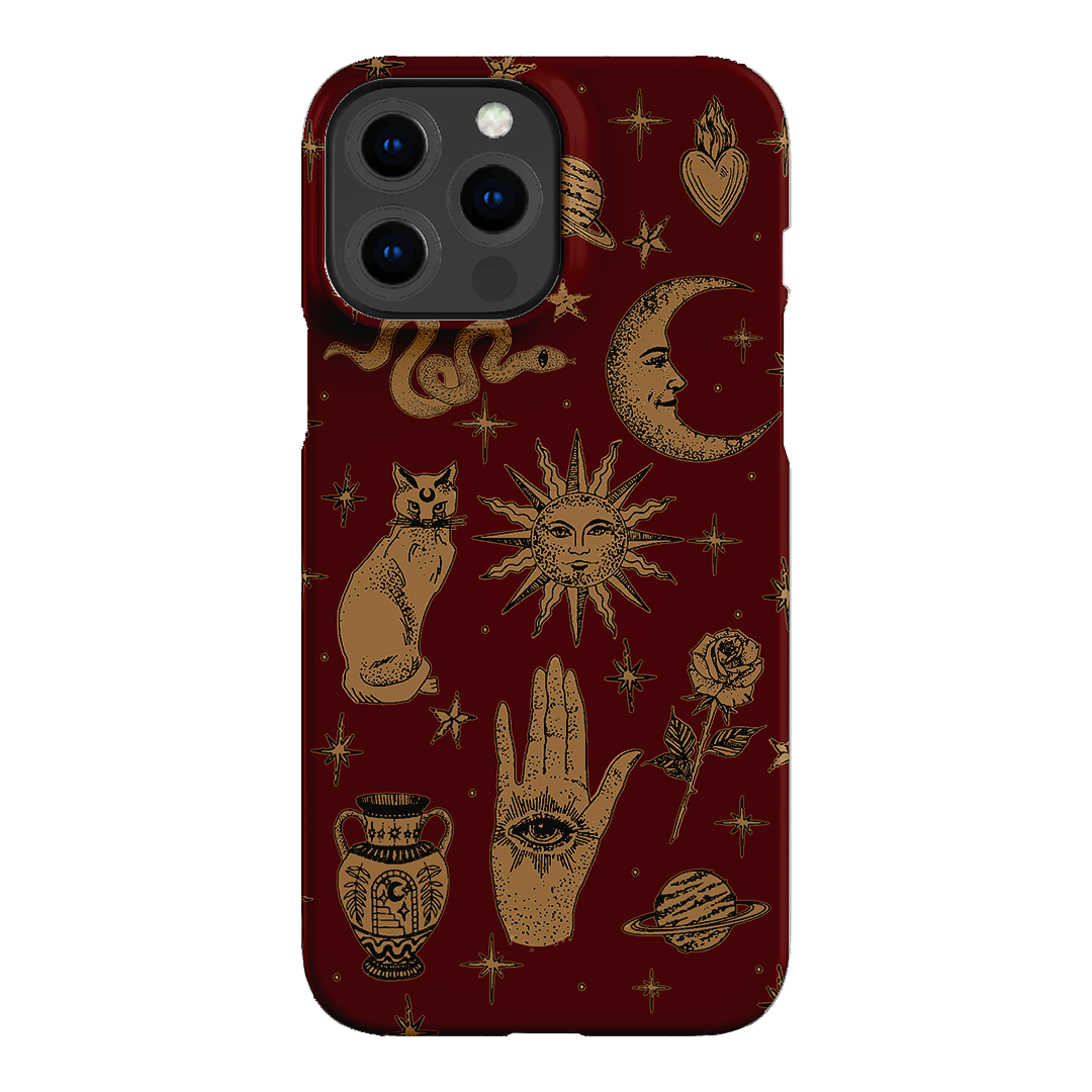 Astro Flash Red Printed Phone Cases iPhone 13 Pro Max / Snap by Veronica Tucker - The Dairy