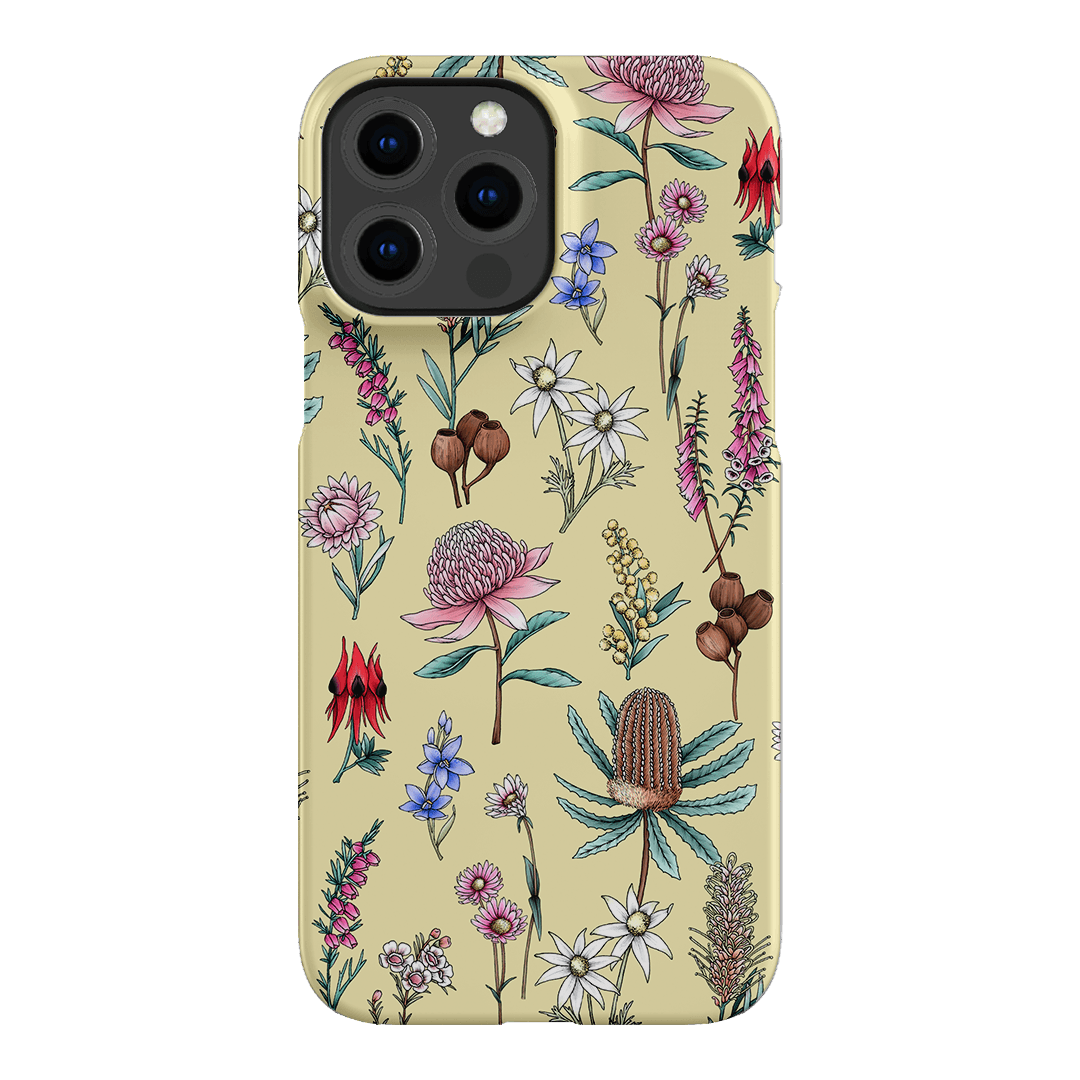 Banksia Butter Printed Phone Cases iPhone 13 Pro Max / Snap by Typoflora - The Dairy