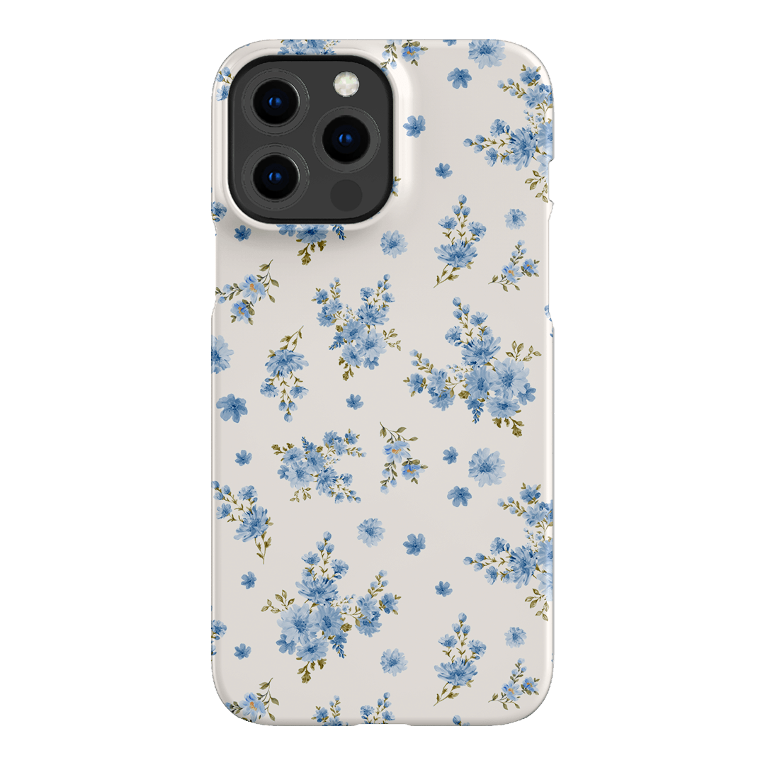 Blue Meadow Printed Phone Cases iPhone 13 Pro Max / Snap by Kasiags Art - The Dairy