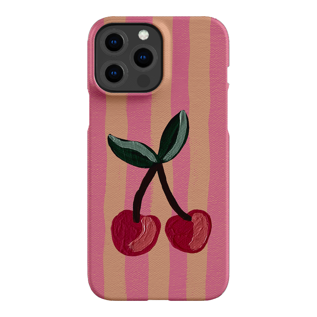 Cherry On Top Printed Phone Cases iPhone 13 Pro Max / Snap by Amy Gibbs - The Dairy