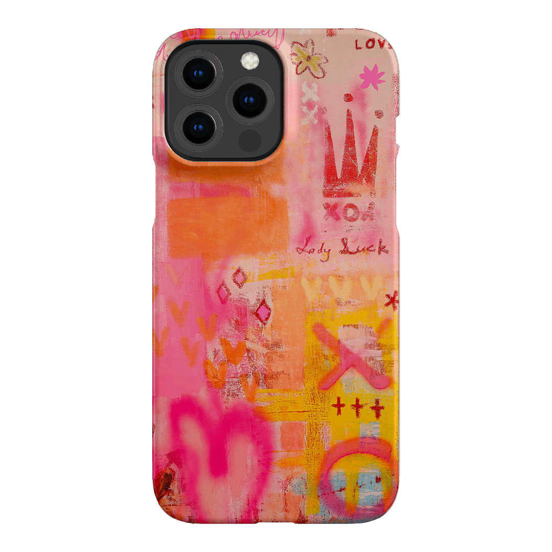 Lady Luck Printed Phone Cases iPhone 13 Pro Max / Snap by Jackie Green - The Dairy
