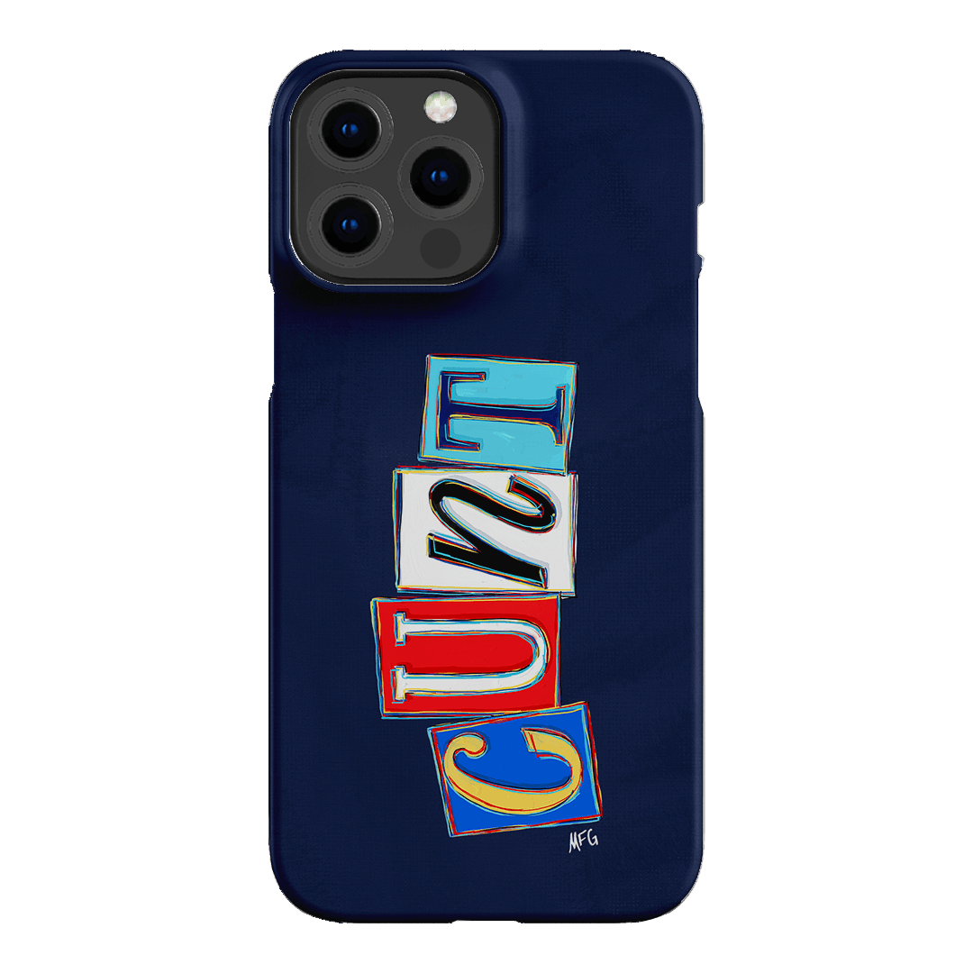Lil Cnts Blue Printed Phone Cases iPhone 13 Pro Max / Snap by Margarbs Art - The Dairy