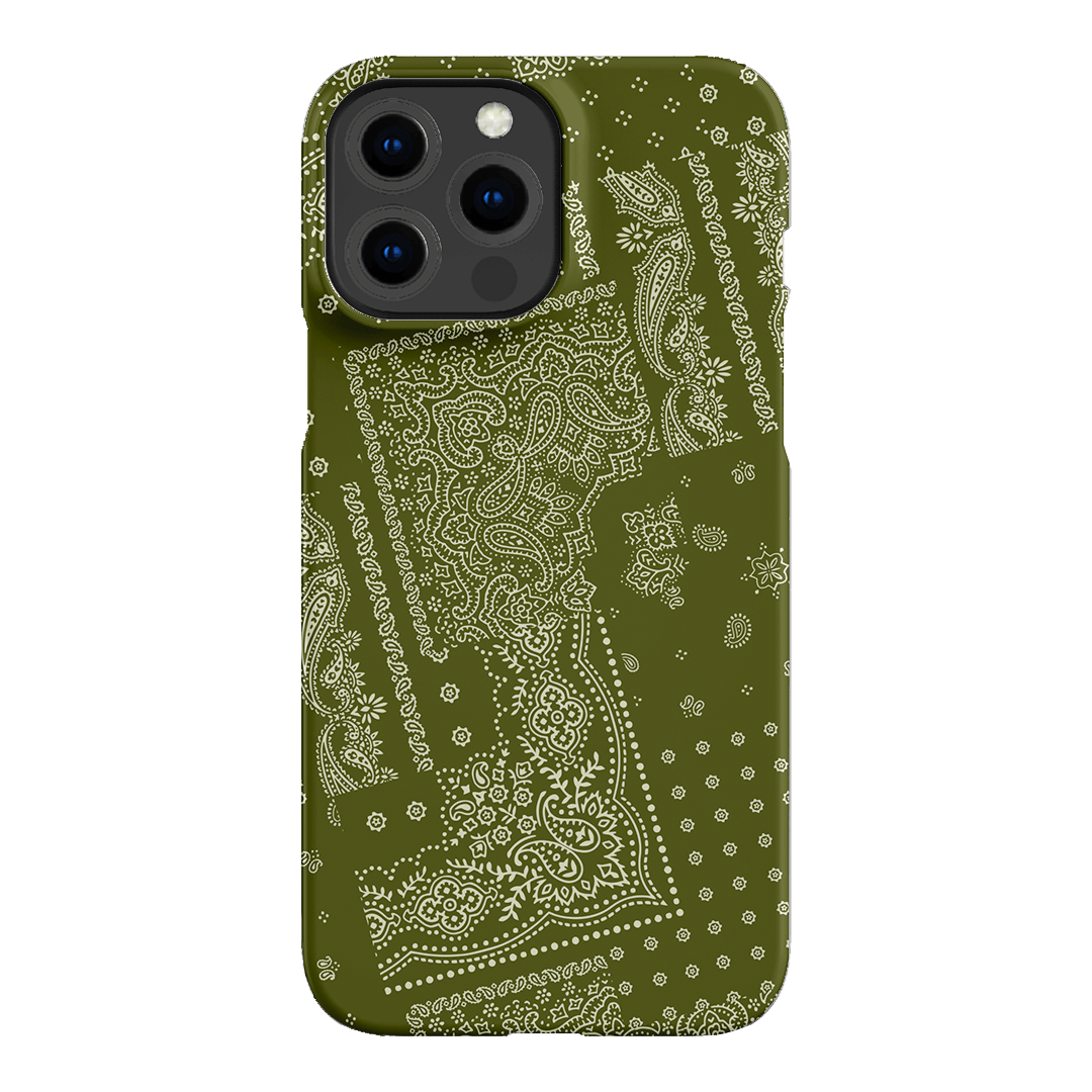 Paisley Fern Printed Phone Cases iPhone 13 Pro Max / Snap by The Dairy - The Dairy
