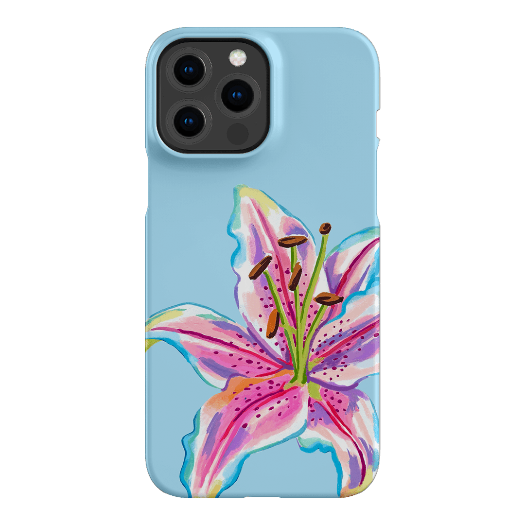 Sky Lily Printed Phone Cases iPhone 13 Pro Max / Snap by Femke Studio - The Dairy