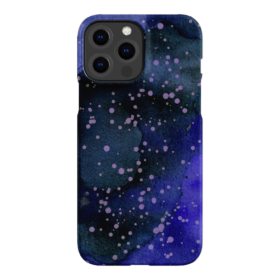 Spotty Navy Printed Phone Cases iPhone 13 Pro Max / Snap by The Dairy - The Dairy