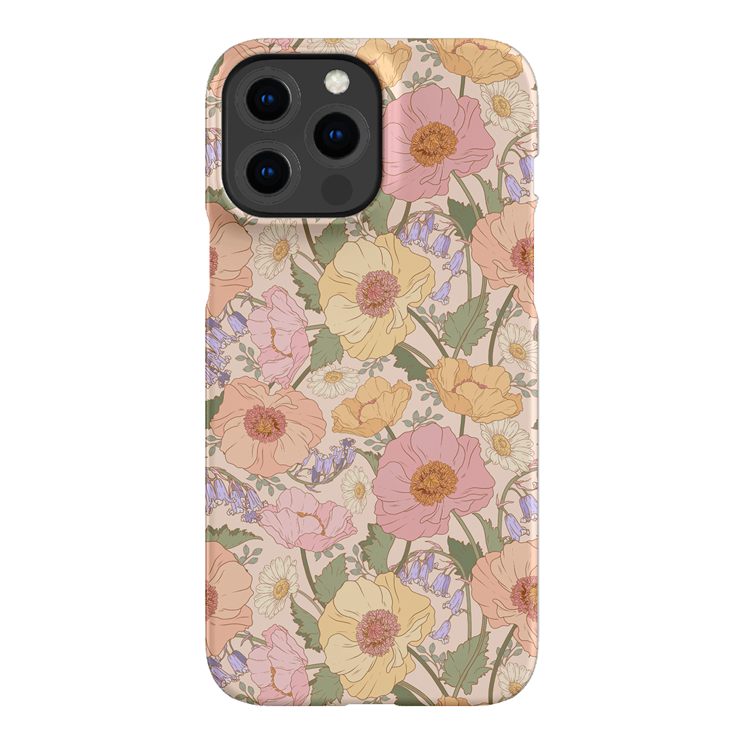 Spring Poppy Printed Phone Cases iPhone 13 Pro Max / Snap by Kasiags Art - The Dairy