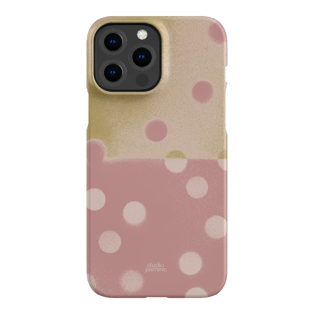 Strawberry Polka Dot Printed Phone Cases iPhone 13 Pro Max / Snap by Jasmine Dowling - The Dairy
