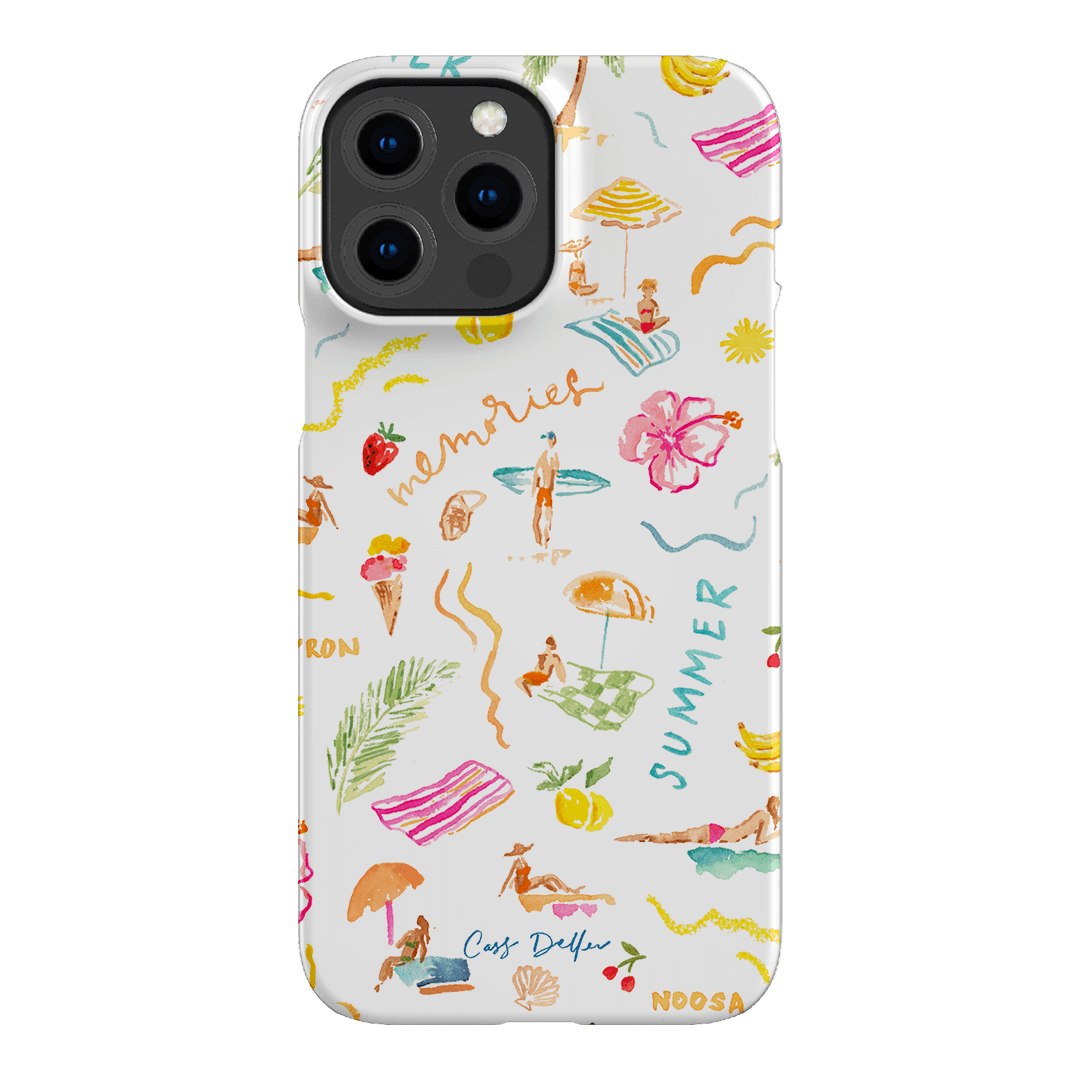 Summer Memories Printed Phone Cases iPhone 13 Pro Max / Snap by Cass Deller - The Dairy