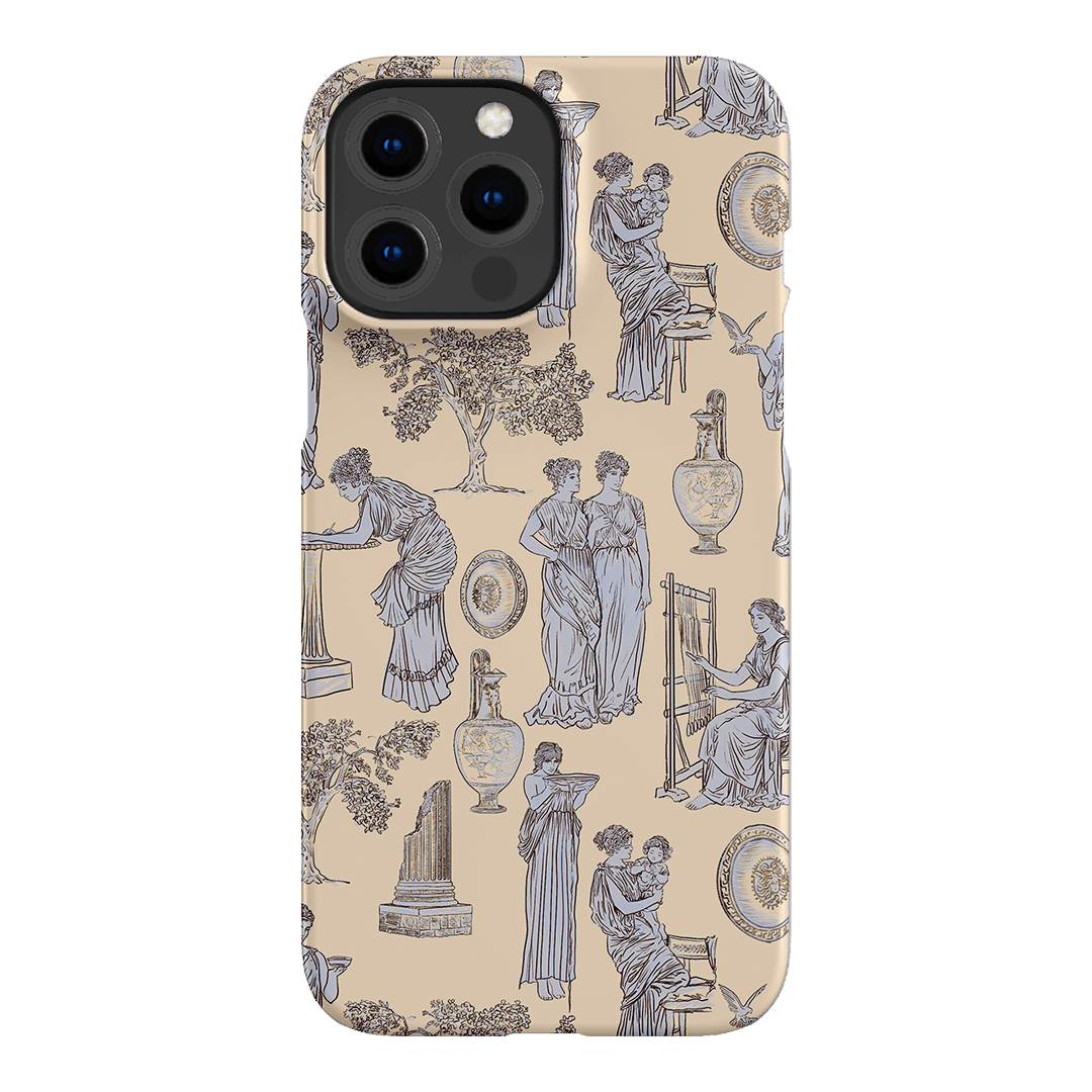 Symposium Alabaster Printed Phone Cases iPhone 13 Pro Max / Snap by Veronica Tucker - The Dairy