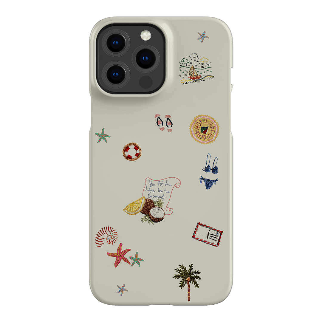 Vacay All Day Cream Printed Phone Cases by Antipodean - The Dairy