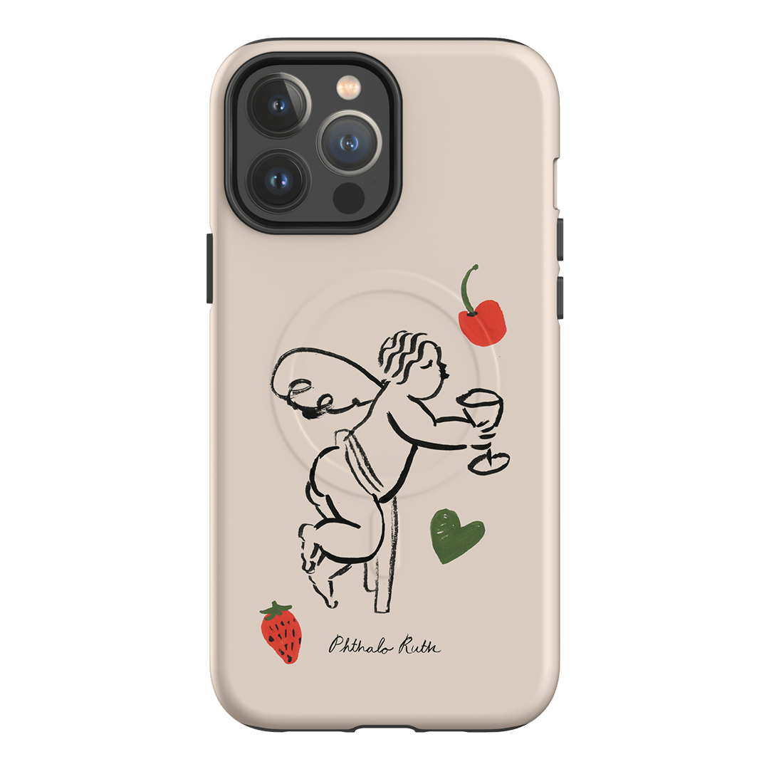 Cherub Printed Phone Cases iPhone 13 Pro Max / Armoured MagSafe by Phthalo Ruth - The Dairy