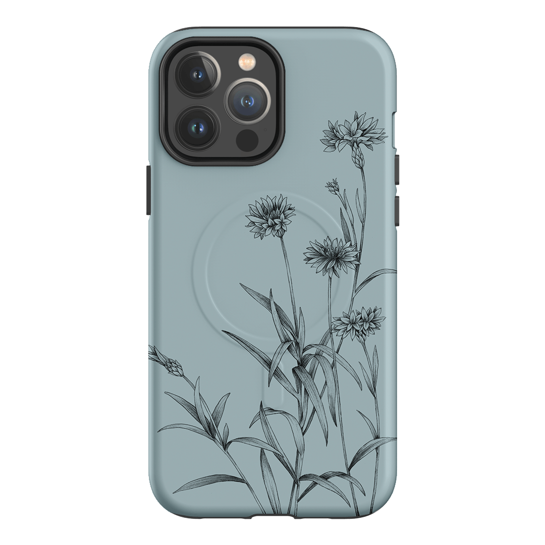 Cornflowers Study Printed Phone Cases iPhone 13 Pro Max / Armoured MagSafe by Typoflora - The Dairy