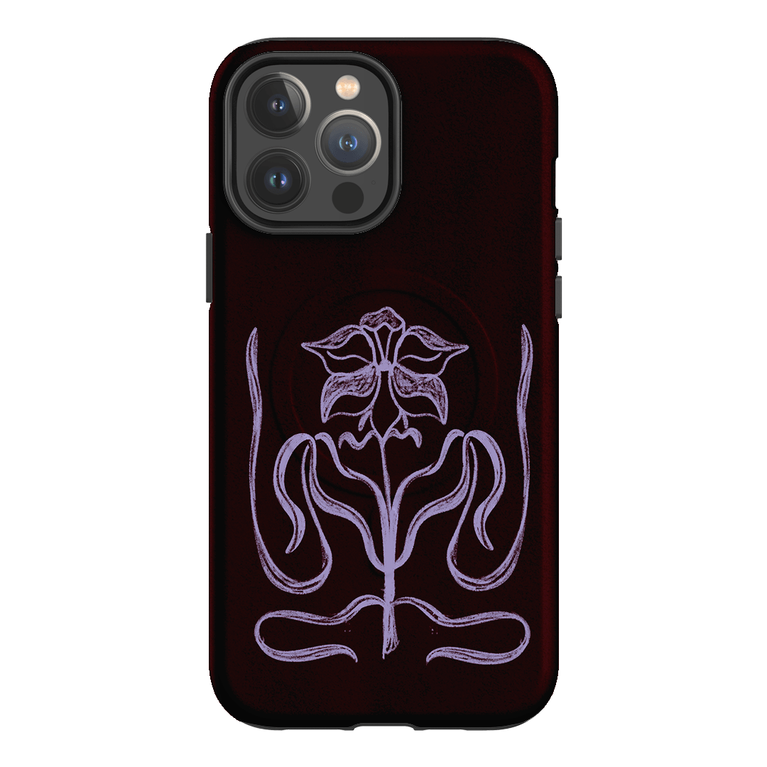 Growth Burgundy Printed Phone Cases by The Dairy - The Dairy