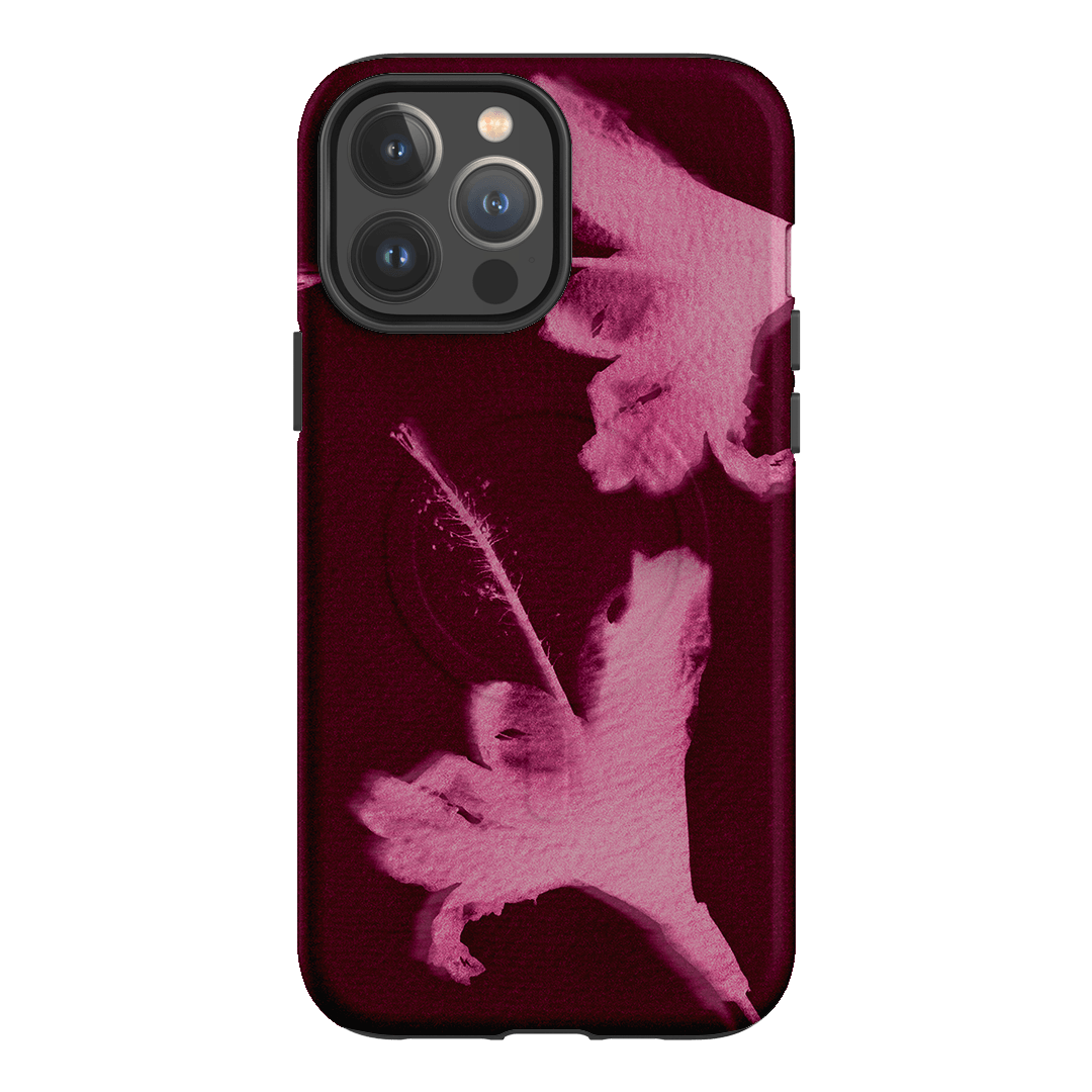 Hibiscus Glow Printed Phone Cases iPhone 13 Pro Max / Armoured MagSafe by Sally Hungerford - The Dairy